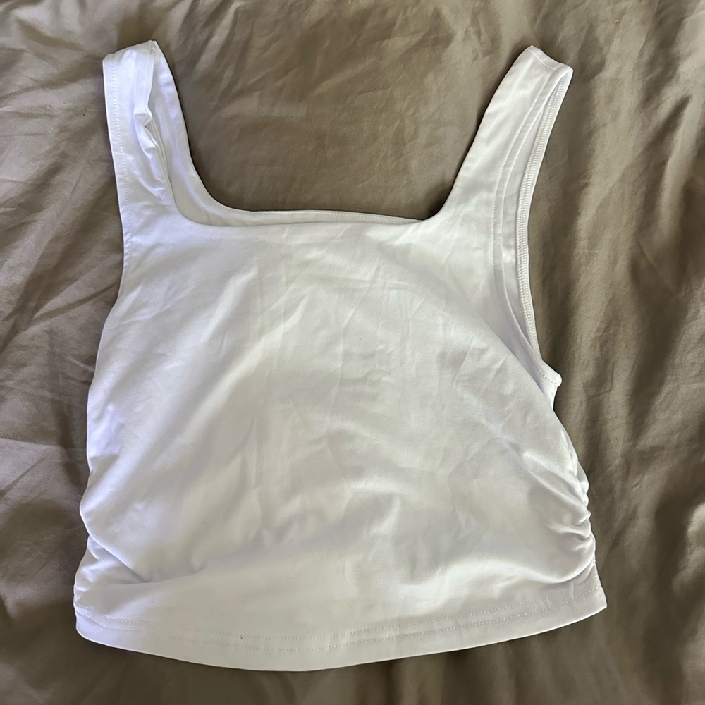 Women’s SHEIN white tanktop SIZE MEDIUM
